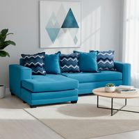 Sofá Seccional Izquierdo Milan Felpa