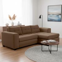 Sofá Seccional Roma Resorte Felpa Derecho