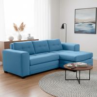 Sofá Seccional Roma Resorte Felpa Derecho