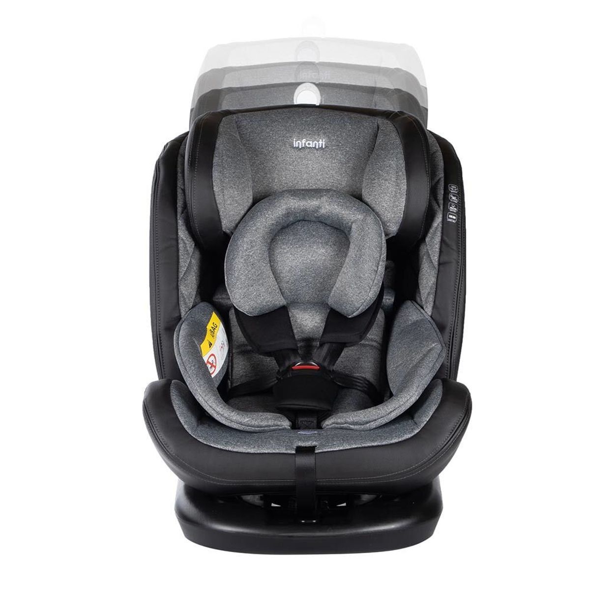 INFANTI - Silla  Auto Convertible I-Giro 360 Dark Grey