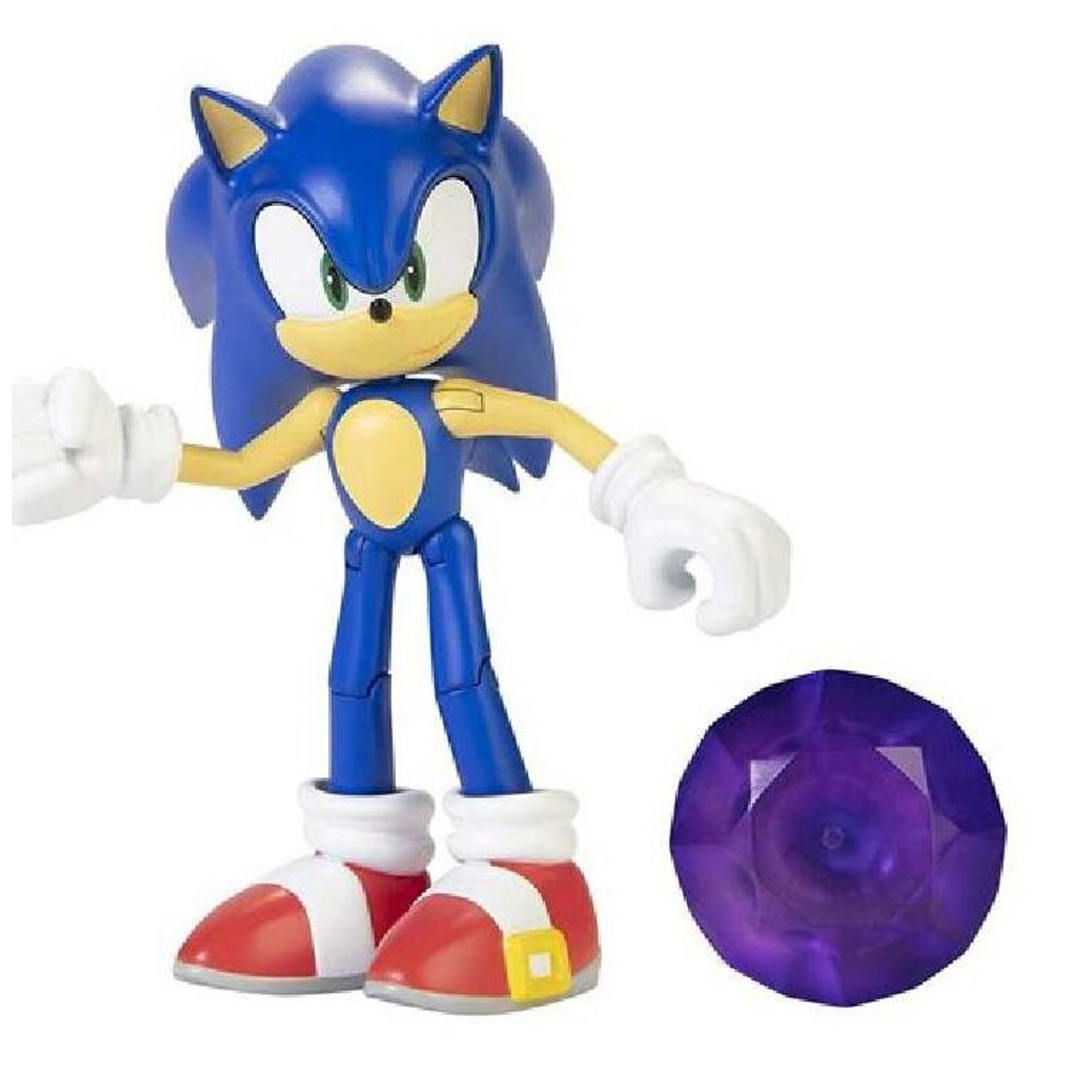 JAKKS PACIFIC - Sonic - Figura Sonic 10 cm y Accesorio Articulada