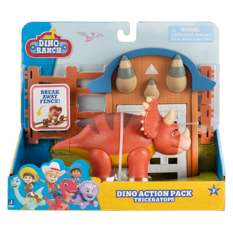 DINO RANCH - Figura De Animal Dino Ranch  Triceratops
