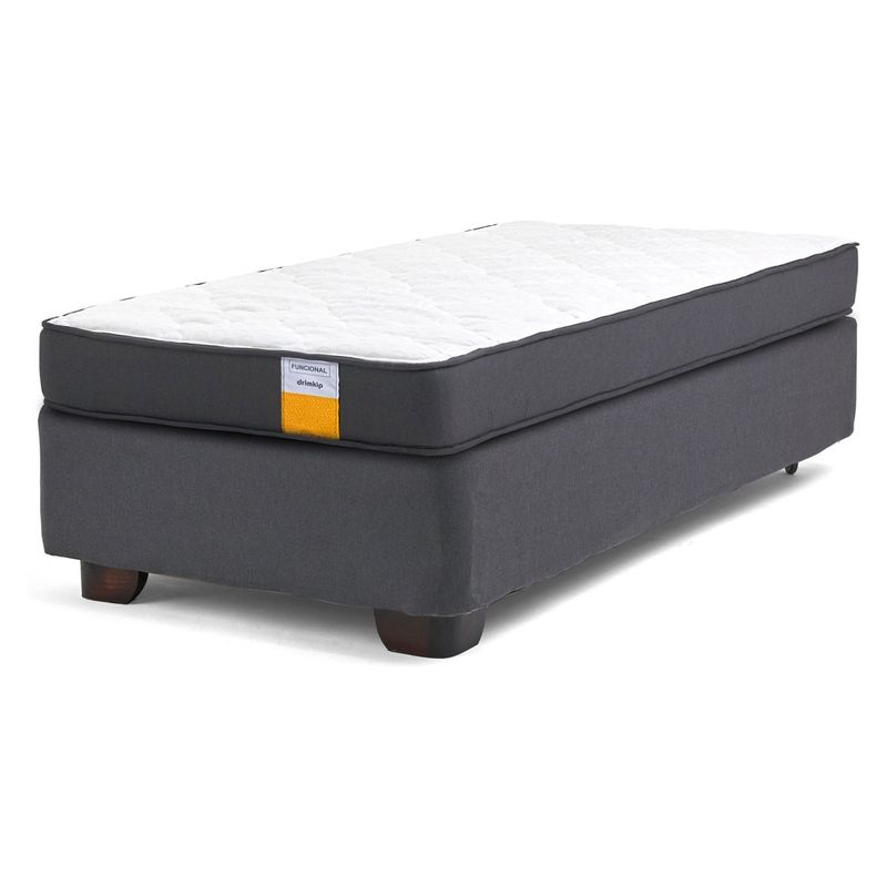DRIMKIP - Cama Americana Funcional 1.5 Plazas 105x190 Cm