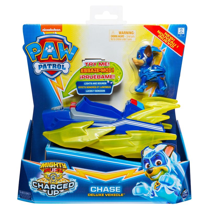 PAW PATROL - Vehículo de Juguete Super Charged Paw Patrol