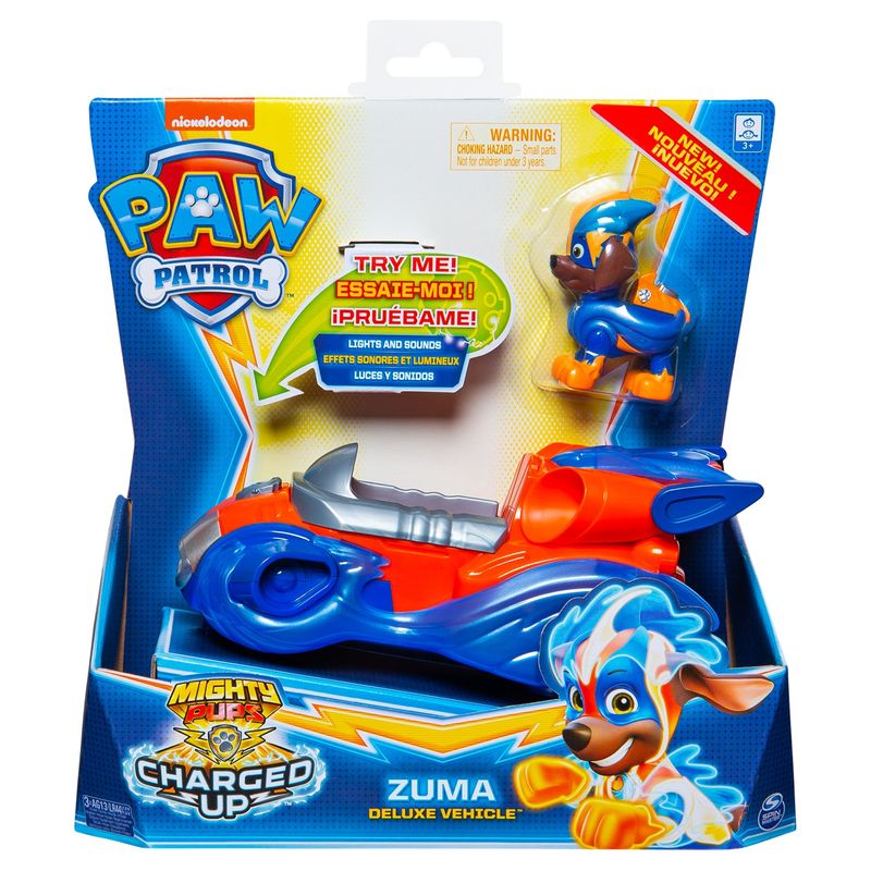 PAW PATROL - Paw Patrol Vehiculo De Juguete Paw Pa Super Charged Zuma
