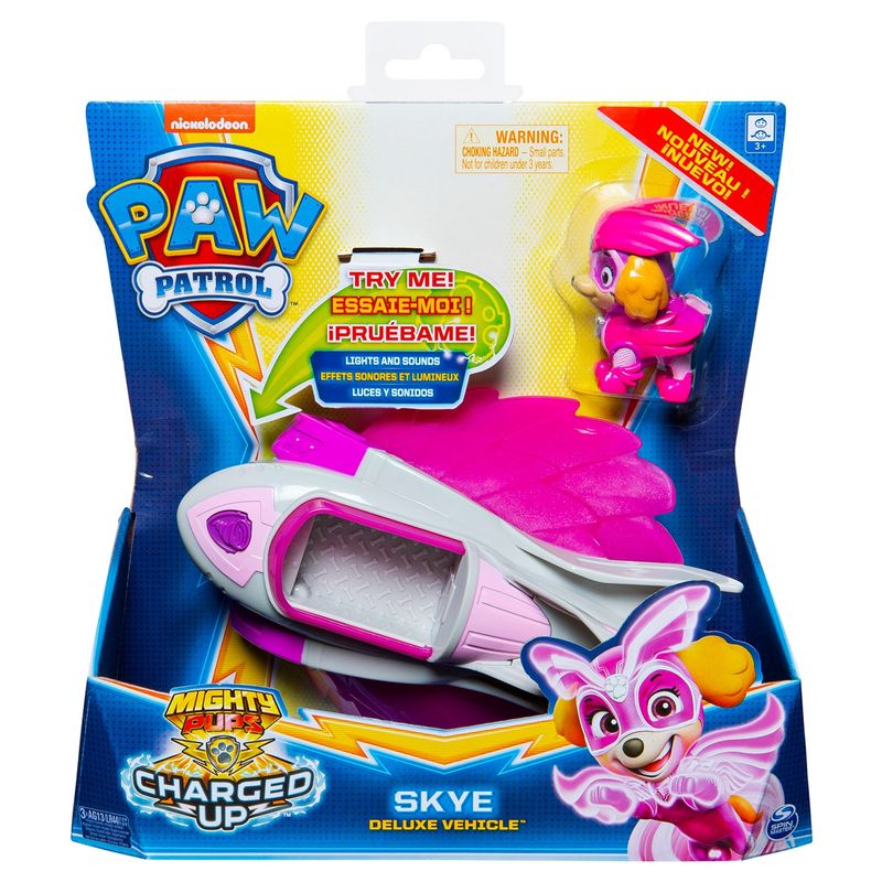 PAW PATROL - Paw Patrol Vehiculo De Juguete Paw Pa Super Charged Skye
