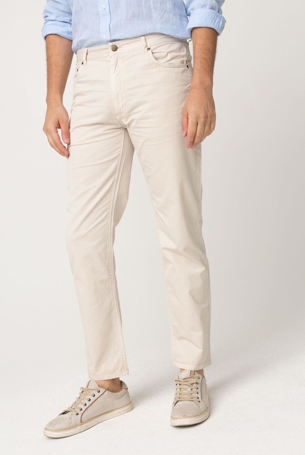 SAVILLE ROW - Saville Row Pantalón slim Fit Algodón hombre