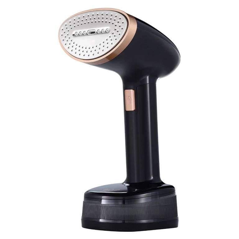 OSTER Vaporizador de Mano Plegable con Boton de Vapor Continuo con Deposito de Agua de 200 ml Incluye Accesorios