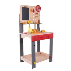 KIDSCOOL - Mesa Carpintero Con Herramientas Para Niños