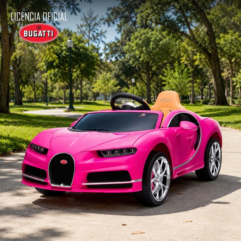 KIDSCOOL Auto A Batería Bugatti Rosado