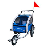Carro Jogger Y Trailer Azul