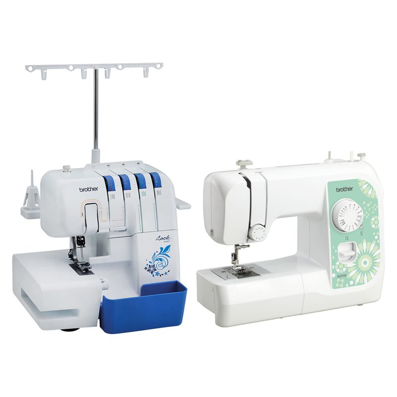 BROTHER - Combo Brother Overlock 3534Dt +  Máquina Coser JS2135