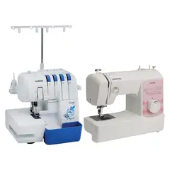 BROTHER - Combo Overlock 3534DT + Máquina Coser XB2500