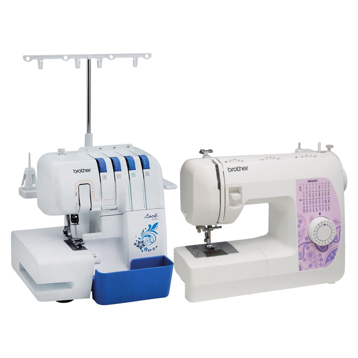 BROTHER - Combo Brother Overlock 3534DT + Máquina Coser BM3850