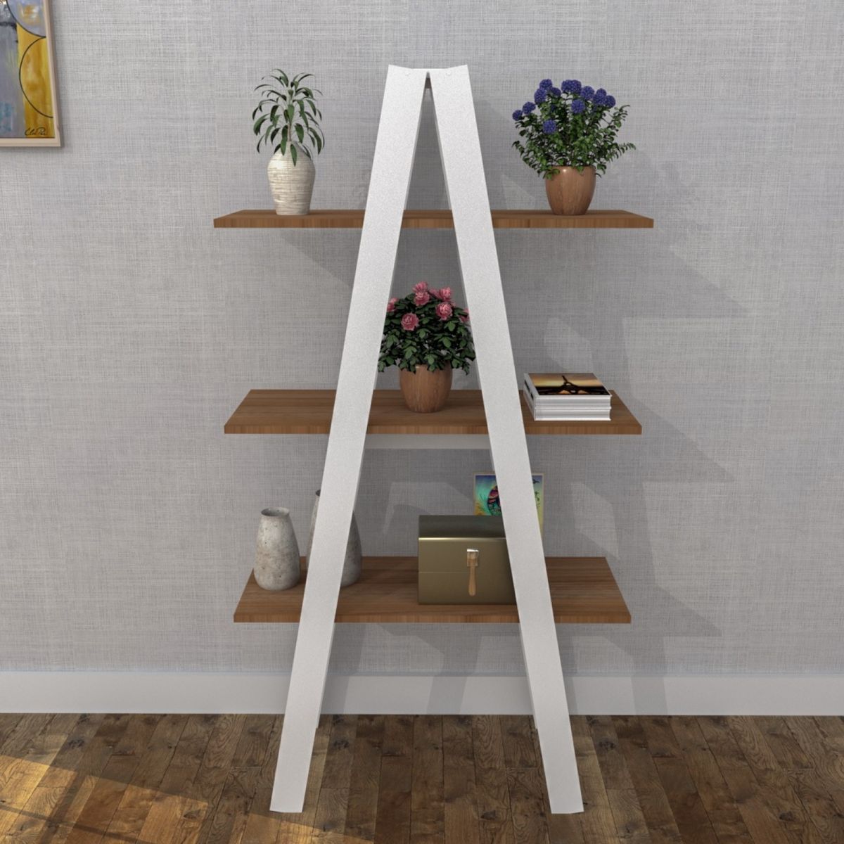 BE DESIGN - Estante 3 Niveles Urban Blanco Be Design