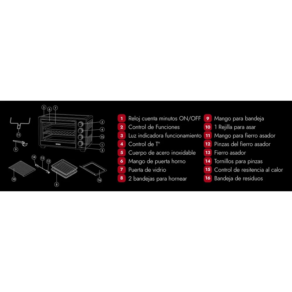 Thomas TH-48i 48 L Acero Inoxidable, foto 19