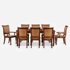 CIC - Juego de Comedor New Carrera 6 Sillas + 2 Sitiales