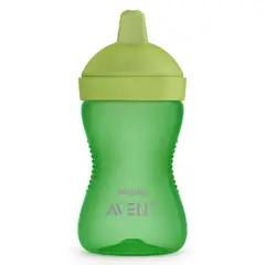 PHILIPS AVENT - Vaso Avent Verde 300Ml Boquilla Dura Scf803/03