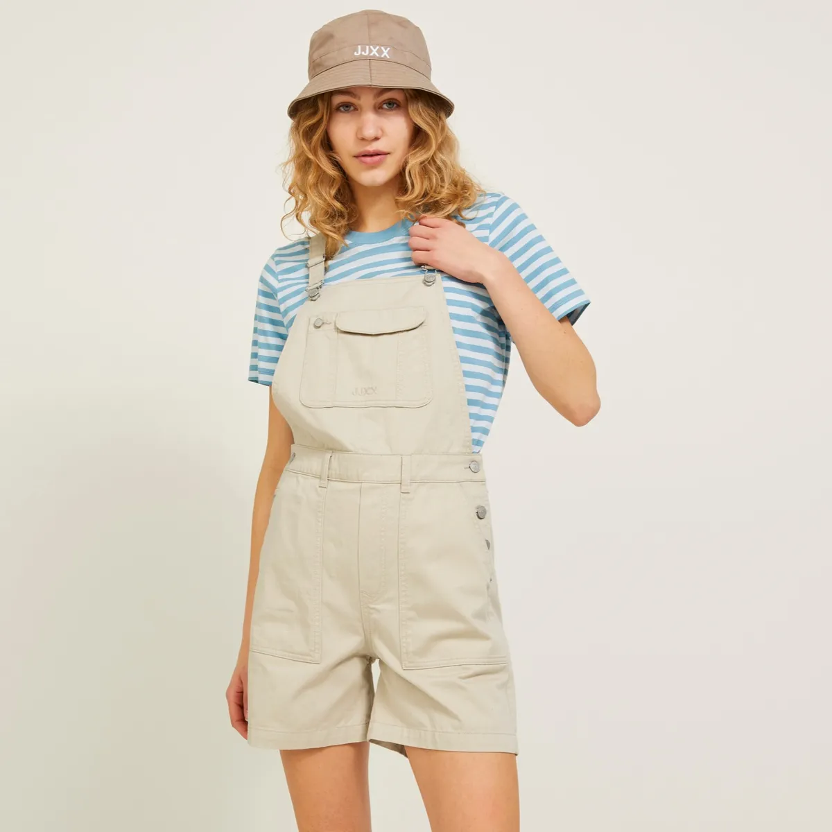 JJXX - Enterito Tipo Short Algodón Mujer JJXX