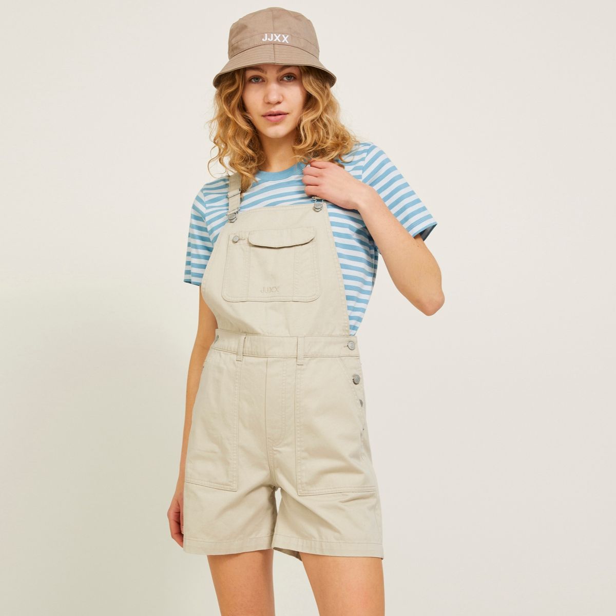 JJXX - Enterito Tipo Short Algodón Mujer JJXX