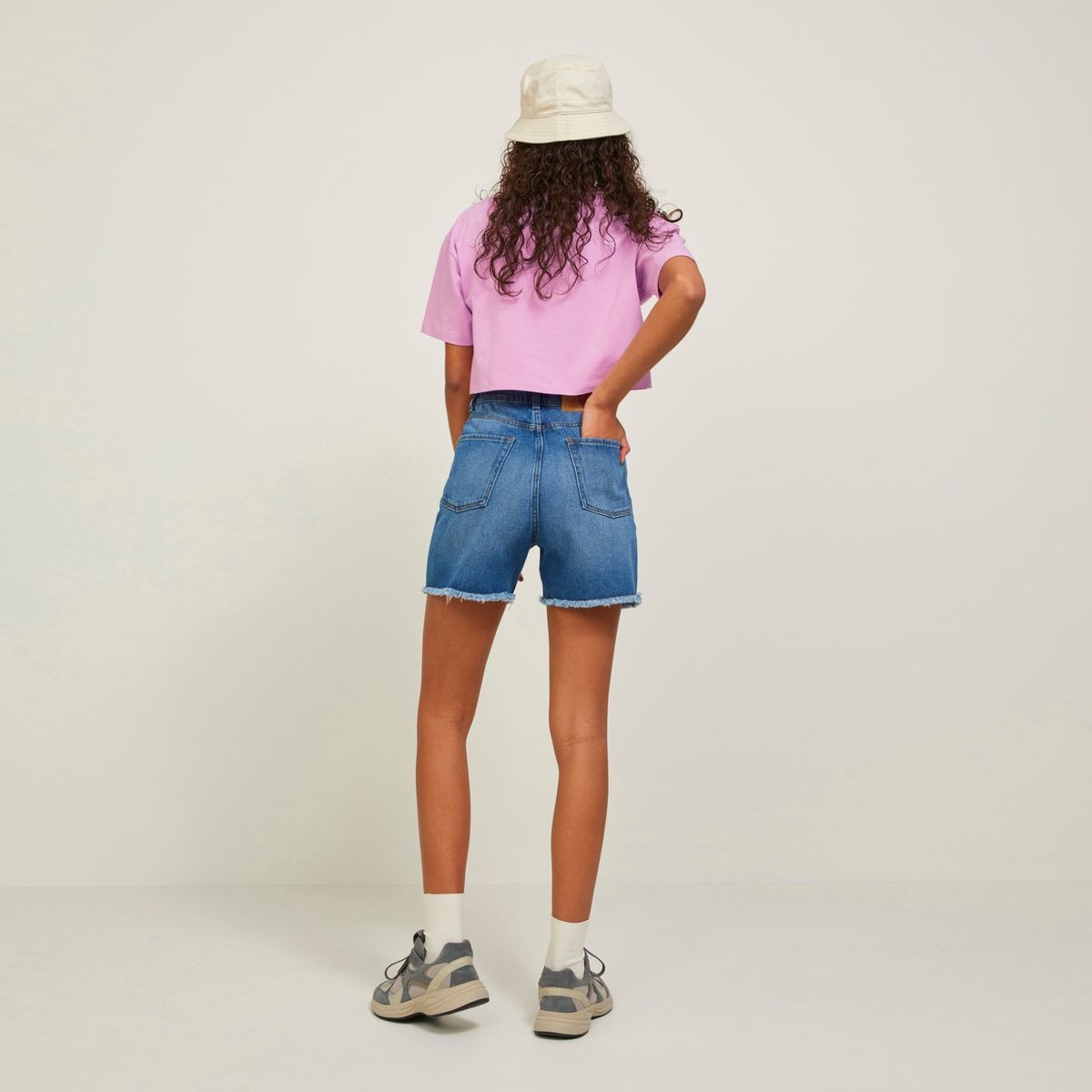 JJXX - Polera Estampada Manga Corta Algodón Mujer JJXX