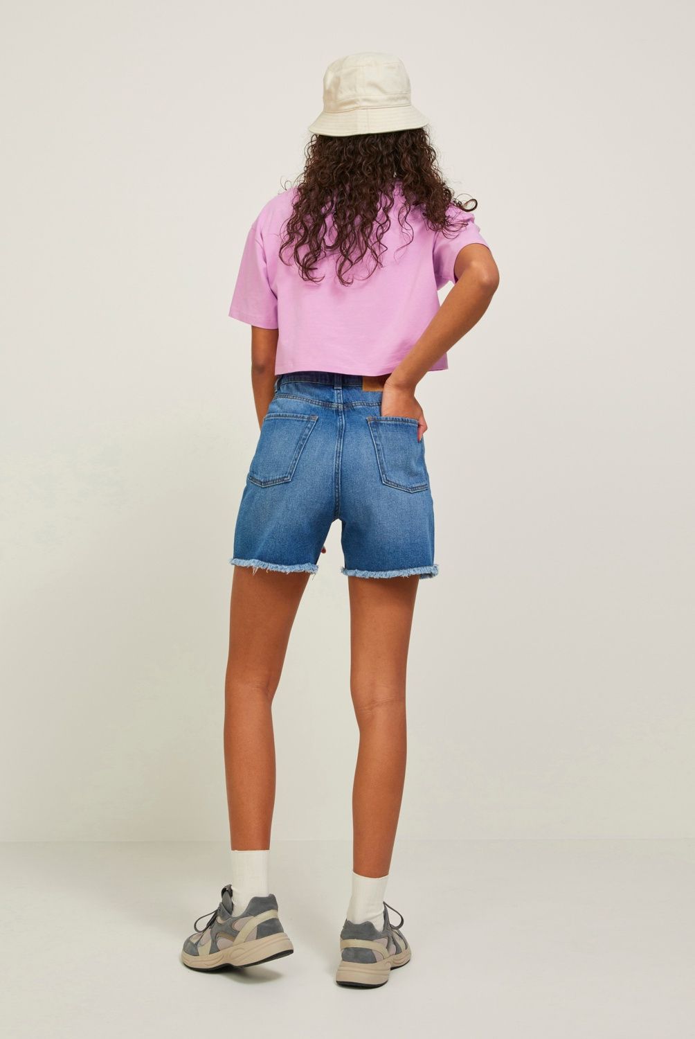 JJXX - Polera Estampada Manga Corta Algodón Mujer JJXX