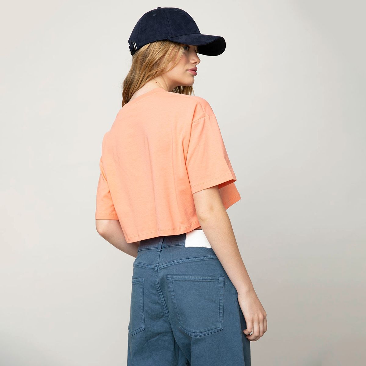 JJXX - Polera Estampada Manga Corta Algodón Mujer JJXX