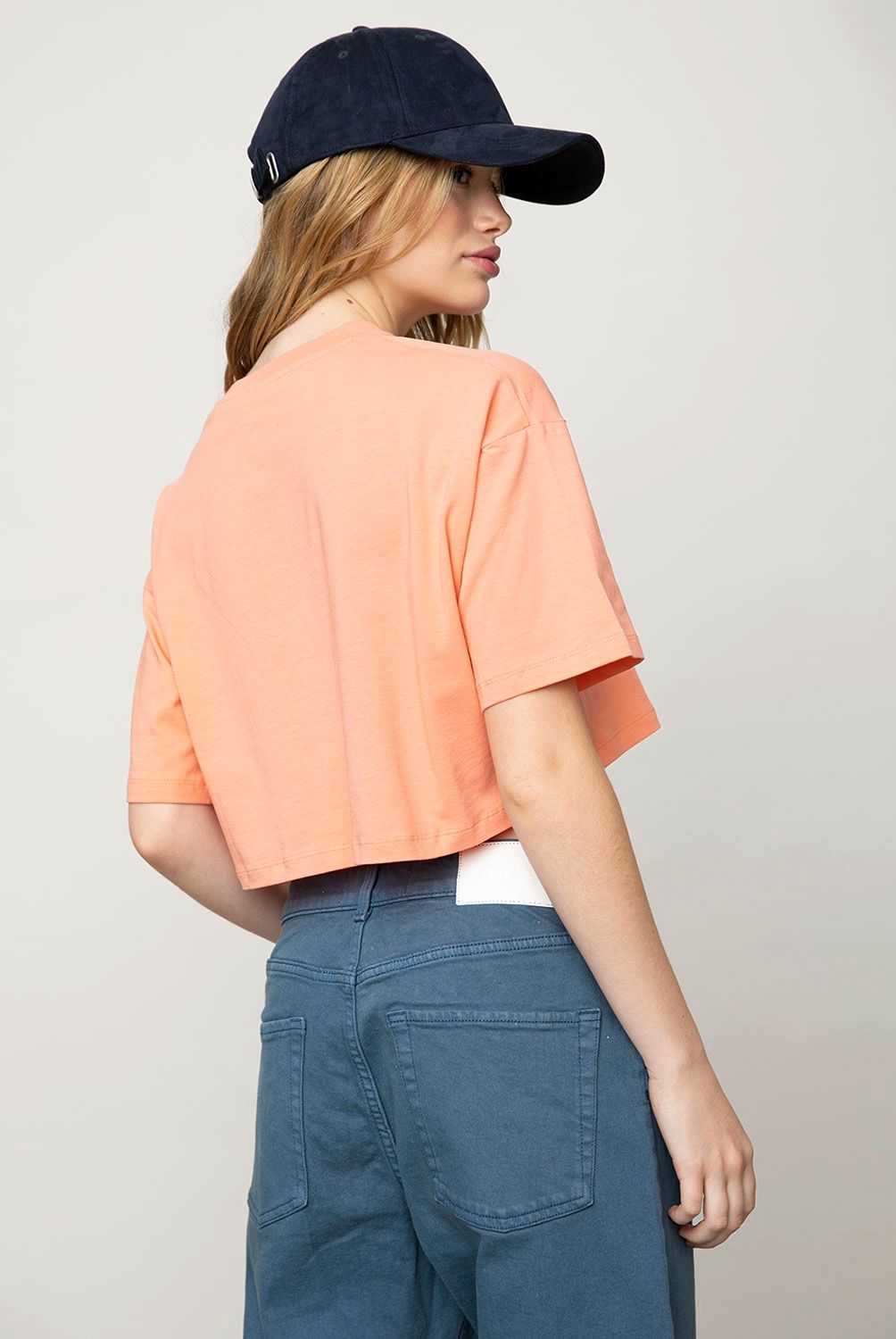 JJXX - Polera Estampada Manga Corta Algodón Mujer JJXX