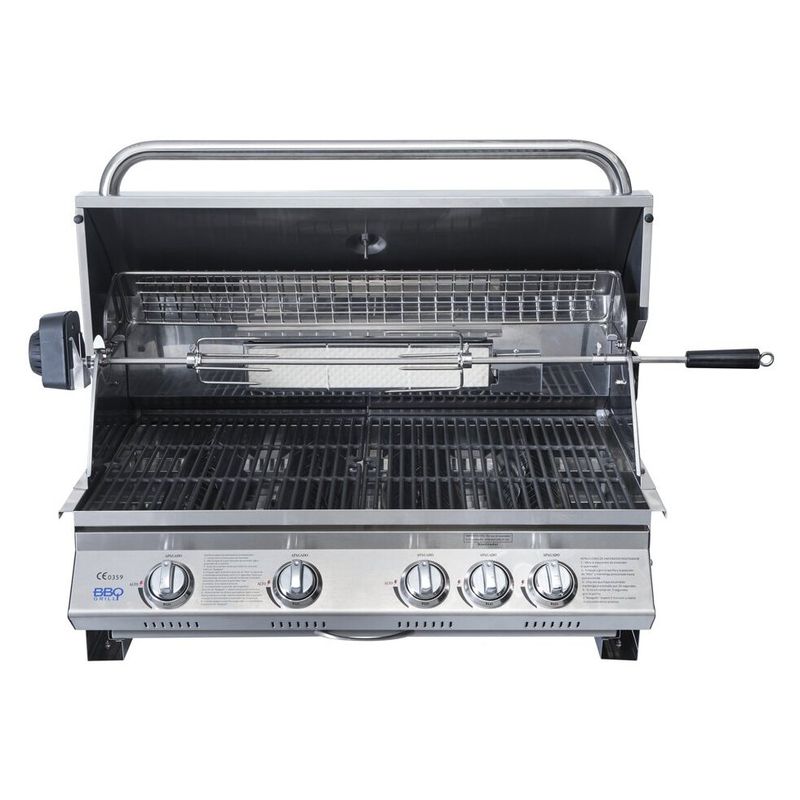 BBQ GRILL - Parrilla Bbq Grill Gas Empotrada Kansas 4Qspiedo