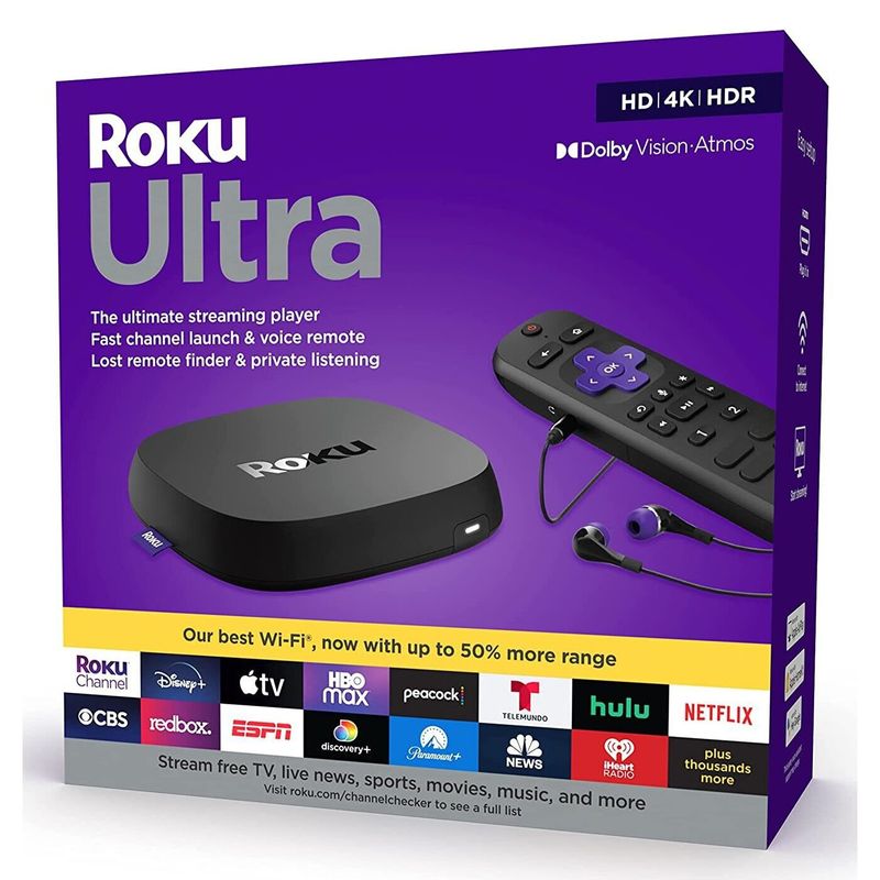ROKU - Roku Ultra 2020 4K / Hdr / Dolby Vision Con Dolby