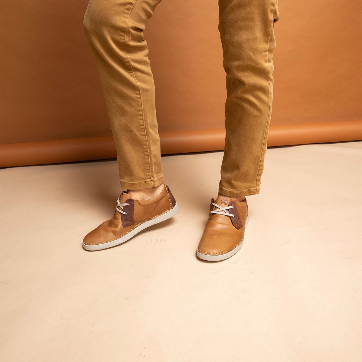 CLARKS - Zapato Casual Hombre Cuero Café Clarks