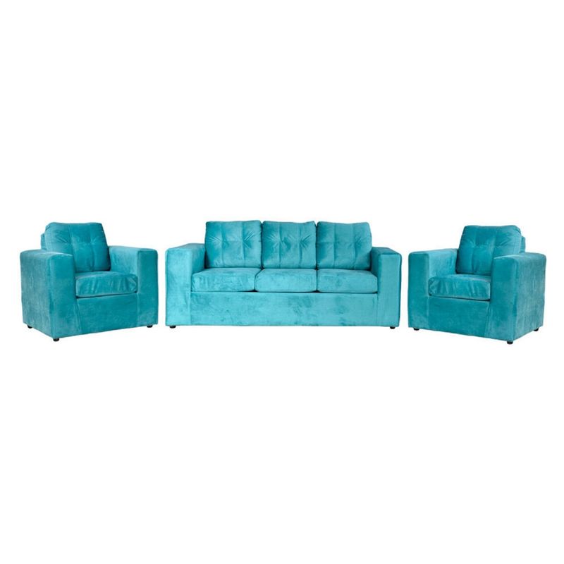 JDO & DESIGN - Juego Living 3+1+1 Nize Felpa Jdo & Design