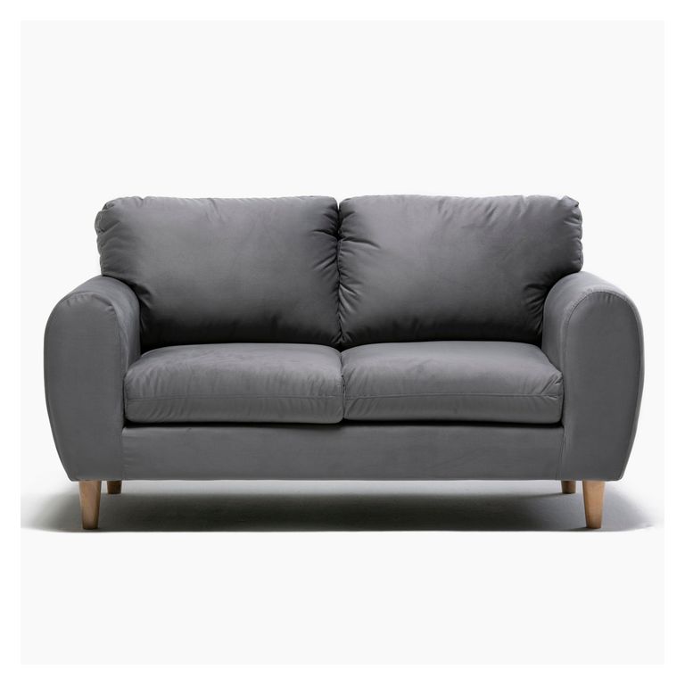 Sofa 2 Cuerpos Lanston Gris