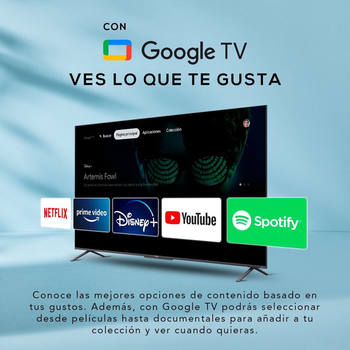 TCL - Qled 50 Tcl 50C725 4K Hdr Smart Tv Google Tv