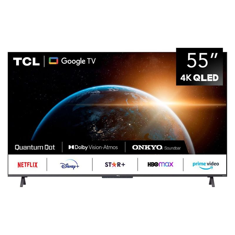 TCL - Qled 55 Tcl 55C725 4K Hdr Smart Tv Google Tv