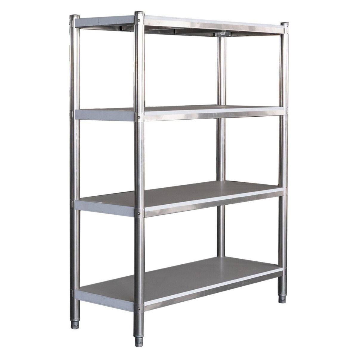 PROCHEF - Estante 4 Bandejas lisas 120x50x180 cm. Acero inox