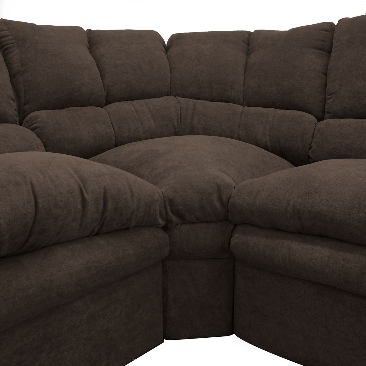 DECO CLASS - Sofá Seccional Grecia Curvo Tela Deco Class