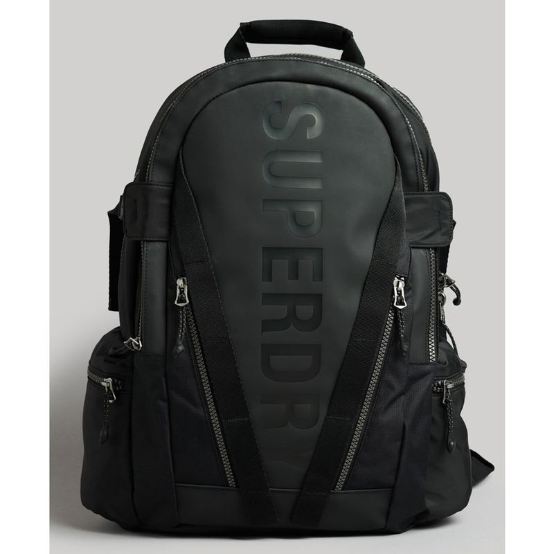 SUPERDRY - Mochila Negro Mujer Superdry