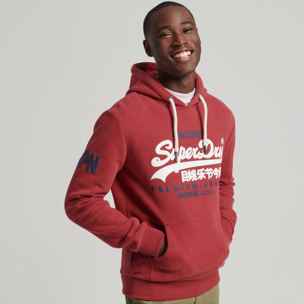 SUPERDRY - Polerón Hombre Superdry