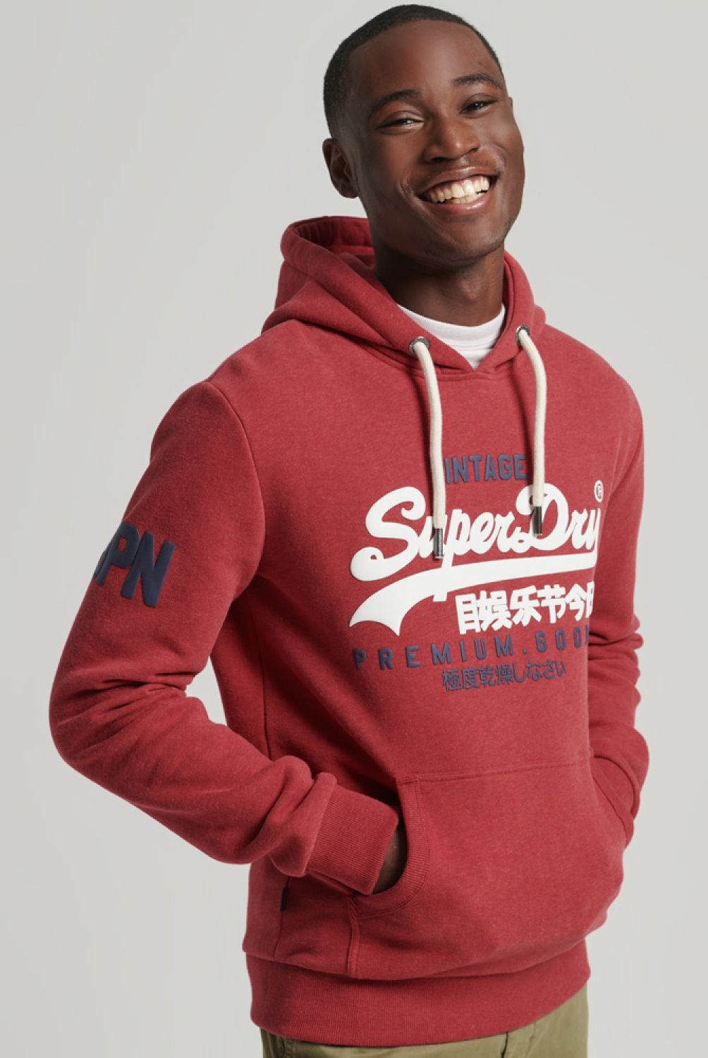 SUPERDRY - Polerón Hombre Superdry