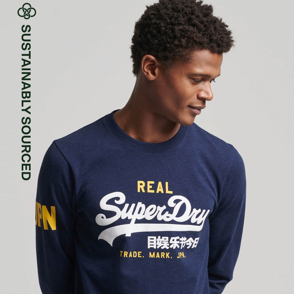 SUPERDRY - Superdry Polera Hombre Algodón