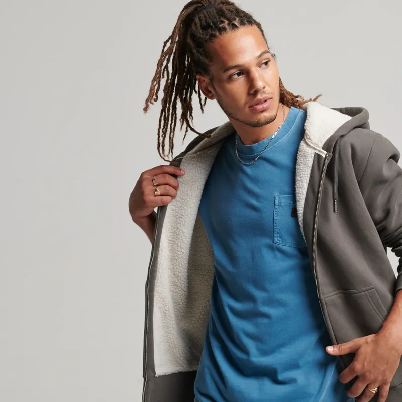 SUPERDRY - Polerón Polar Hombre Superdry