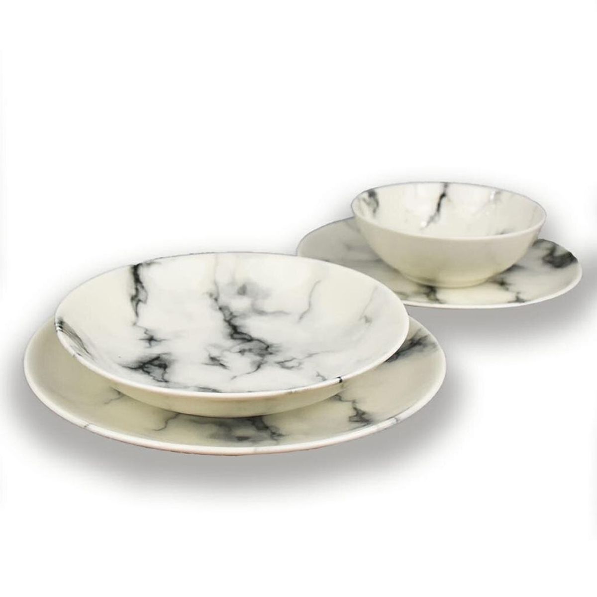 GENERICO - Set de Vajilla Turca 24 Piezas