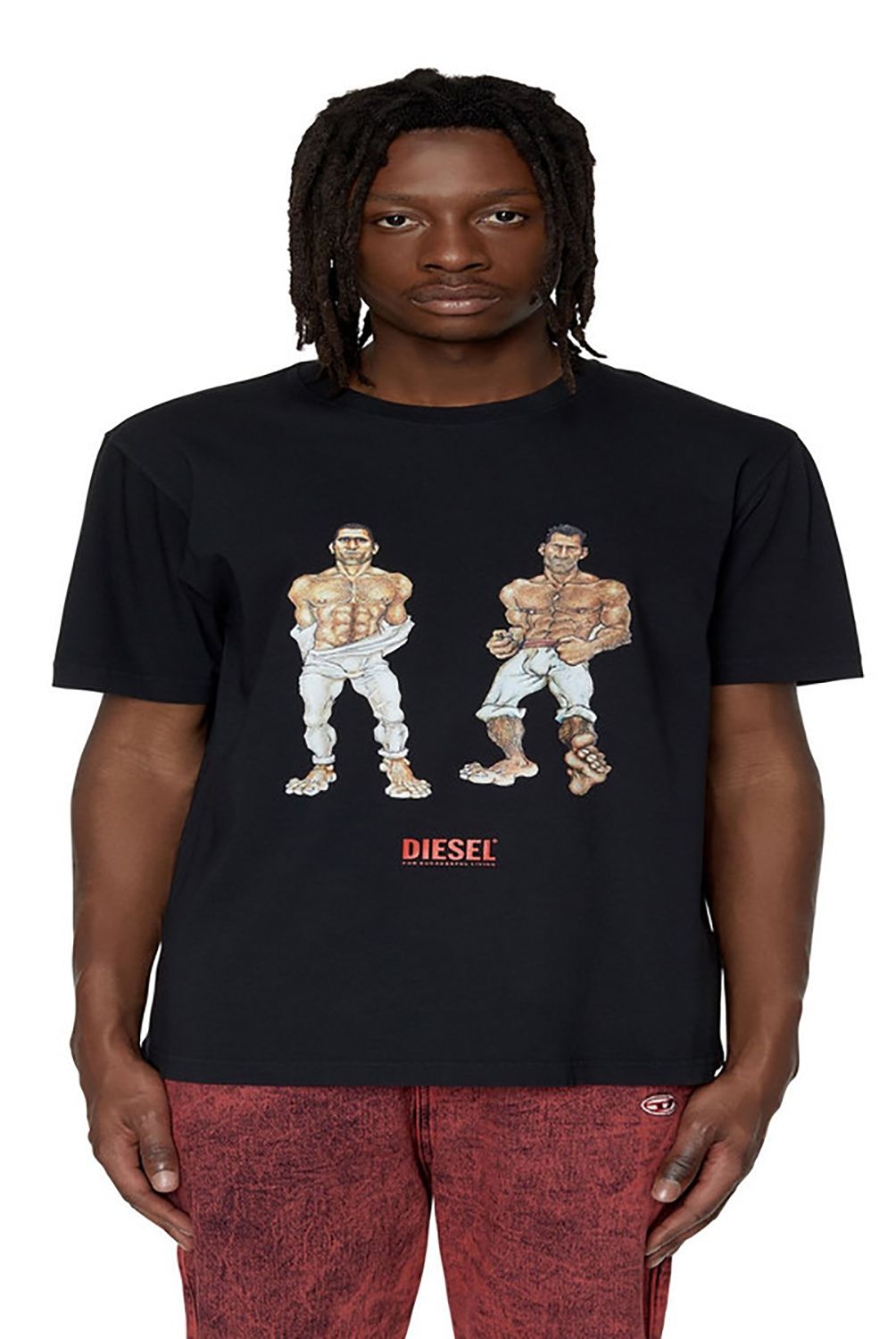 DIESEL - Polera Diesel Pr T Just P6 T Shirt