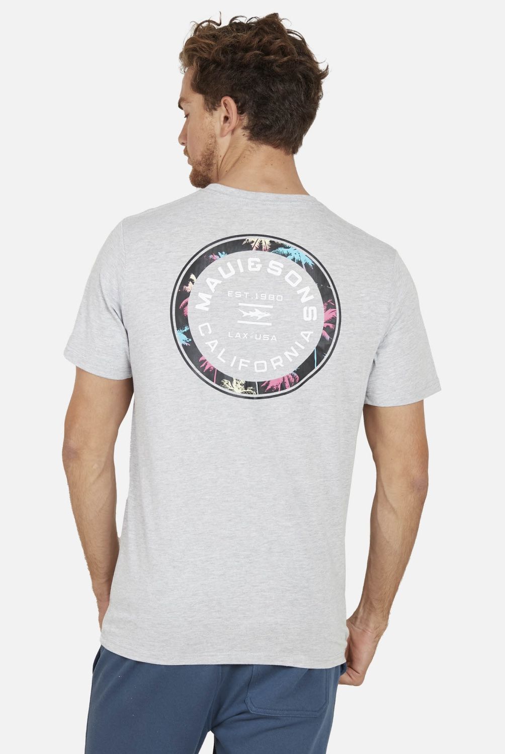 MAUI AND SONS - Maui And Sons Polera Manga Corta Algodón Hombre