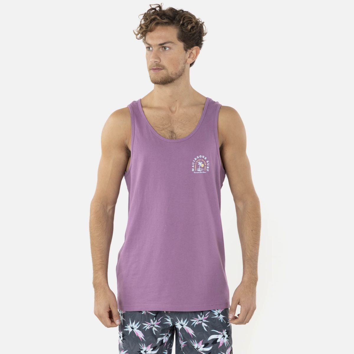 MAUI AND SONS - Maui And Sons Polera sin Mangas Algodón Hombre