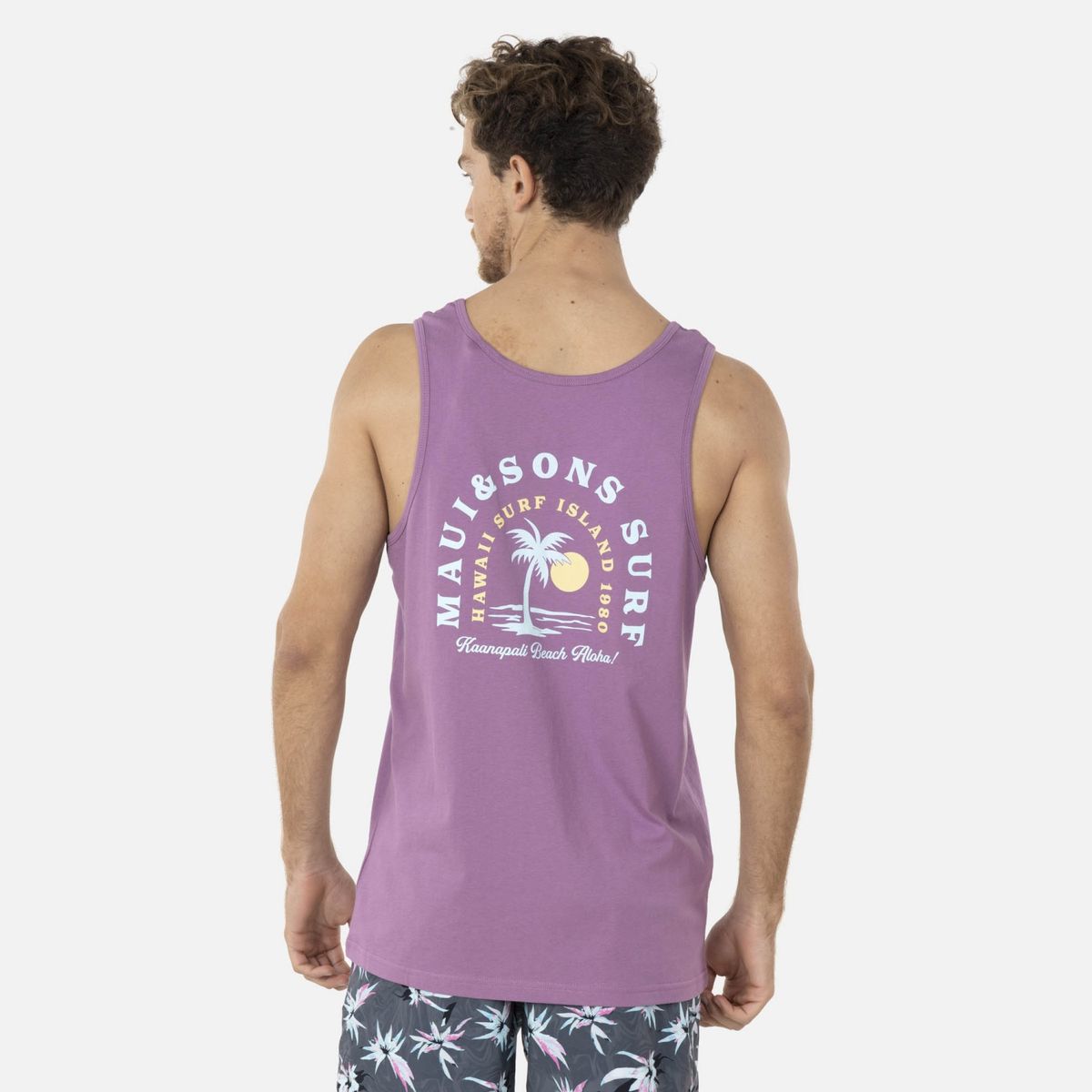 MAUI AND SONS - Maui And Sons Polera sin Mangas Algodón Hombre