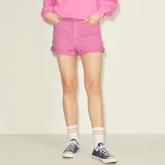 JJXX - Mini Shorts Tiro Alto Algodón Mujer