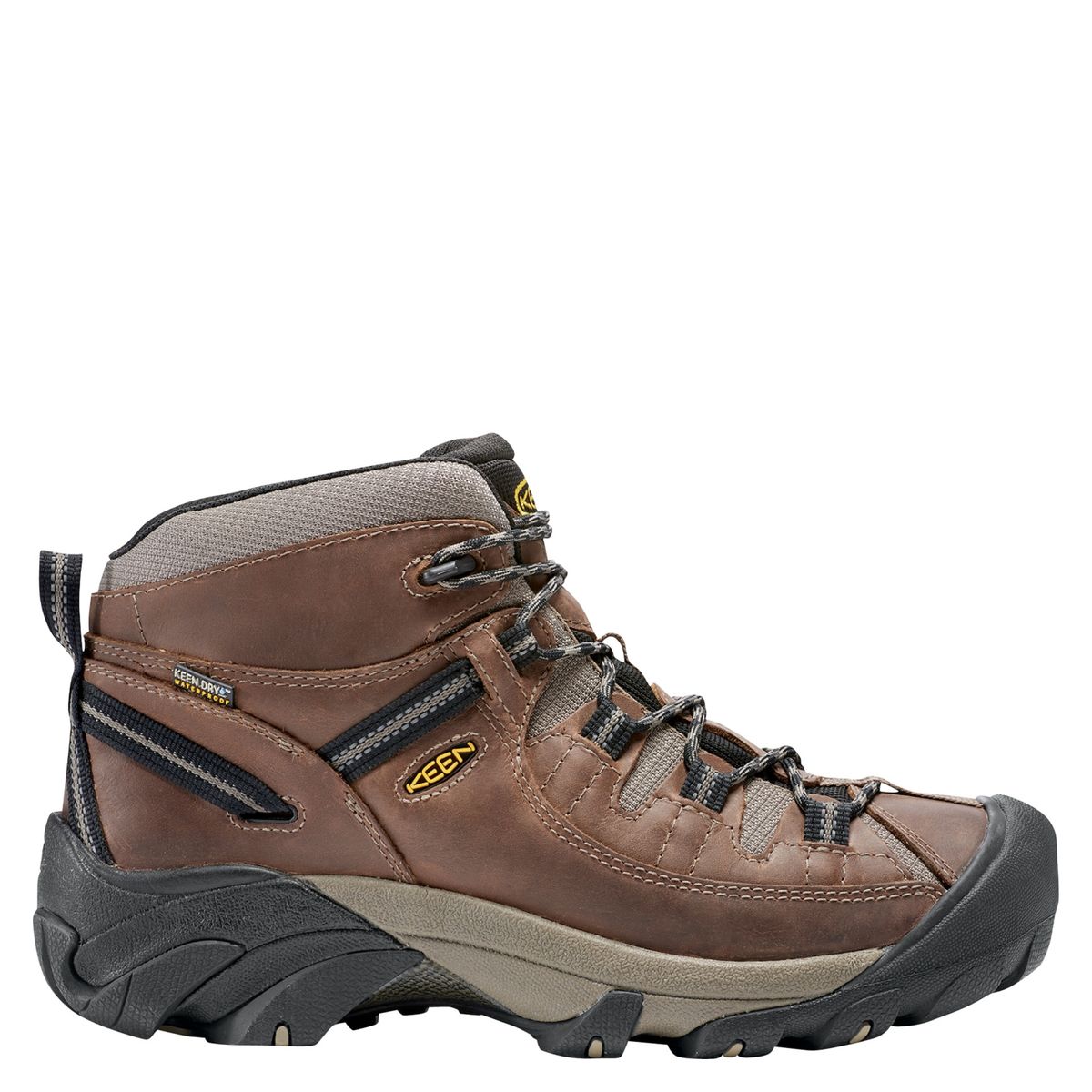 KEEN - Targhee Ii Shitake Botín Hombre Cuero Café Keen