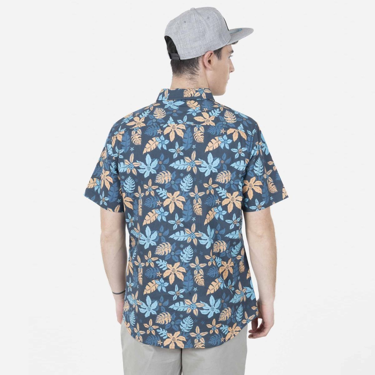 MAUI AND SONS - Maui And Sons Camisa Casual Manga Corta Algodón Easy Iron Hombre